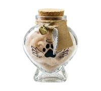 Bouteille commémorative pour poils d'animaux | Organisateur de conservation de la mémoire - Bouteille de collecte de cendres commémoratives pour animaux de compagnie - pour petit ami, petite amie