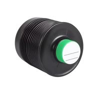 Bouteille compacte en polyéthylène haute densité résistante aux acides pour le stockage de produits chimiques dans la chambre sombre Volume extensible, zone d'étiquette, protection contre les fuites