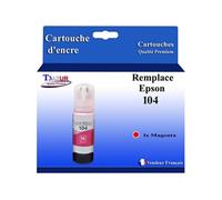 - Bouteille compatible avec Epson EcoTank ET-2810, ET-2811, ET-2812, ET-2814, ET-2815 - Magenta