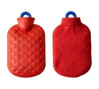 Bouteille d ' eau avec peluche, Red LARGE SIZE 800ML | Conception en silicone anti-fuite pour une sûre et une rétention de la Chauffe-pieds pour les temps