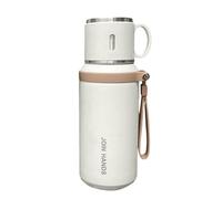 Bouteille d ' eau isolée en acier antirouille avec couvercle scellé, conservation du froid 6H et 12H, pratique pour les sacs à, porte-gobelets de voiture, bouteille de boisson thermique adaptée