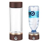 Bouteille D’eau Riche En Hydrogène Portable Générateur Ioniseur D’eau Hydrogéné Avec Technologie Membrane SPE Teneur Jusqu’à 1200-1500 PPB Adaptateur De Bouteille Coupe Énergétique Alcaline 420 ML