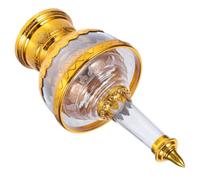 Bouteille D’offrande Bouddhiste Décorative en Plastique Doré, 1 Set | Culte Bouddhiste et Usage Domestique, Finition Lumineuse, Idée Présent pour Proches Croyants