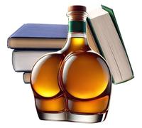 Bouteille d'alcool - Décoration de la maison en 300 ml Drôle | Drôle Drôle De Liqueurs Et Alcooliques - Pour Vin Brandy Vodka Tequila Hommes Papa Frère Anniversaire Fête Bar Bureau