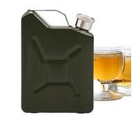 Bouteille d'alcool, flasque de poche 150 ml | Récipient à whisky étanche en acier inoxydable avec design tonneau à vin pour les voyages, le camping, la randonnée, les coureurs, les aventures en plein