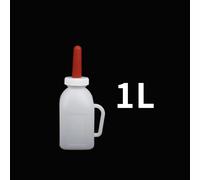 Bouteille D'alimentation Au Lait De Veau Avec Tétine,Porte-Bouteille De Lait De Mouton,Remplacement D'alimentation De Traite,Outils D'alimentation Du Bétail - Type 1l