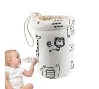 Bouteille d'allaitement Soulecte chaude - manches de biberon pour bébé bouteilles de bébé couvercle | Bouteilles en verre Insulat à manches mangeoires bottleurs de maintien du support plus chaud | Ma