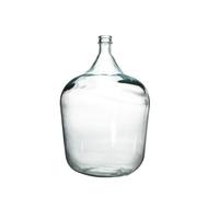 Bouteille dame jeanne 34 l en verre recy