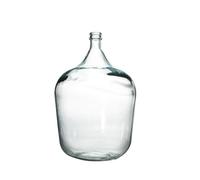 Bouteille Dame Jeanne 34 l en verre recyclé - - Transparent - Verre