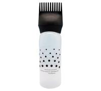 Bouteille D'applicateur D'huile De Cheveux - Bouteille D'applicateur De Teinture Capillaire | Bouteille D'applicateur De Peigne | Bouteille De Peigne Du Cuir Chevelu Vide | Outil De Coloriage S