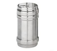 Bouteille d'assaisonnement de cuisine en acier inoxydable, couvercle amovible avec plusieurs petits trous, conçu pour une utilisation et un nettoyage faciles après cuisson (M)