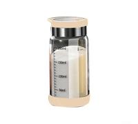 Bouteille d'assaisonnement en verre pour le stockage des épices de cuisine pour sel, glutamate monosodique et autres assaisonnements (couvercle blanc, 200 ml)