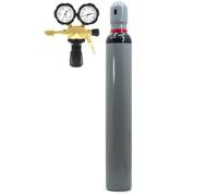 Bouteille d'azote - 10 l - Réducteur de pression - Bouteille de gaz - NH5 (95 % N2, 5 % H2) avec réducteur de pression 50 bar