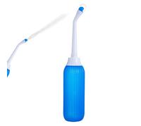 Bouteille de bidet de camping - Pulvérisateur d'hygiène féminine - Vaporisateur doux pour la peau - Sans odeur - Équipement de nettoyage anti-fuite - Design compact et léger pour la randonnée