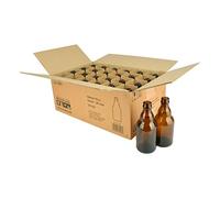 Bouteille de bière Steinie 33 run, 26 mm, boîte 24 pcs