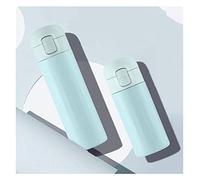 Bouteille de boisson, 1pcs Vacuum Flask thermos tasse femelle étudiante simple mignon tasse d'eau portable tasse isolée Botle Eco Friendly (bleu, 200 ml)