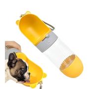 Bouteille de boisson de chien, bouteille d'eau de chien de voyage | Dispensateur de bouteille d'eau de voyage pour animaux de compagnie - Tasse de camping pour animaux de compagnie léger à l'épreuve l