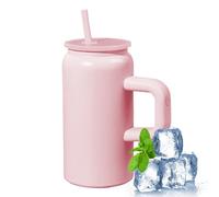 Bouteille de boisson | Tasse à thé portable de 473,6 g, grande capacité, récipient à eau en acier inoxydable pour un usage , les trajets en plein air