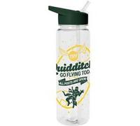 Bouteille de boissons Harry Potter Quidditch avec paille à feuilles flip - 25 oz / 700 ml multicolore G
