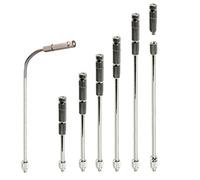 Bouteille de bronze, Buses de brumisation en laiton for système de refroidissement, 10 pièces, Extension Flexible de 0.1 à 0.8mm(Pole 10cm,Nozzle 0.1MM(Orifice))