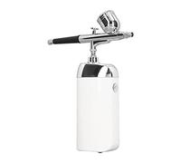 Bouteille de Brouillard pour Visage, Vapeur de Visage Portable USB Chargage Brume Faciale Pulvérisateur Oxygène Aérographie Portable sans Cordon Humidificateur Poche (WHITE)