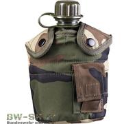 Mil-Tec Gourde US en plastique avec quart et housse