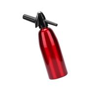 Bouteille de carbonatation de boisson de cuisine avec pression manuelle, corps en métal et profil convivial de stockage portable, bouteille de seltz manuelle, boisson gazeuse, presse à main, outil de