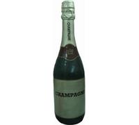 Bouteille de champagne 200cm de haut Figurine décorative/publicitaire - GFK - surdimensionnée XXL - pour l'extérieur