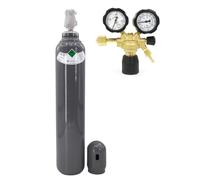 Bouteille de CO2 5 kg 8 l avec réducteur de pression Ar/CO2-10 série BS.DE - Kit sûr pour un soudage précis Bestschweissen.de