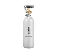 VEVOR Bouteille de CO2 VIDE SANS GAZ Capacité 2 kg, Cylindre de Gaz CO2 en Acier Allié, Réservoir de Gaz avec Valve DIN477, Poignée et Pression Réglable, pour Tireuse à Bière Pression Machine à Soda