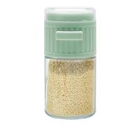 Bouteille de contrôle du sel, bouteille doseuse d'assaisonnement, Bouteille d'assaisonnement quantitative précise, Sucrier en poudre, type à poussée quantitative précise, salière de voyage, aide à la