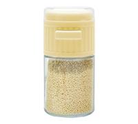 Bouteille de contrôle du sel, bouteille doseuse d'assaisonnement, Bouteille d'assaisonnement quantitative précise, Sucrier en poudre, type à poussée quantitative précise, salière de voyage, aide à la