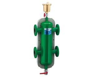 Bouteille de découplage hydraulique DN50 PN16 coque d'isolation 15 L grille inox micro-bulles 6 bar - THERMADOR BDH050
