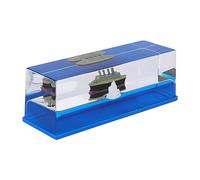 Bouteille de Dérive de Liquide de Bateau de Croisière, Modèle Fluide de Bateau de Croisière Insubmersible en Acrylique, Jouet de Bateau de Croisière Flottant pour Décoration de Voiture Maison Cadeau