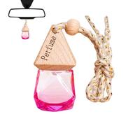 Bouteille de désodorisant pour voiture suspendue,Bouteille vide de diffuseur d'huile le d'aromathérapie de voiture - Voiture désodorisant bouteille de parfum pendentif diffus aromathérapie tri