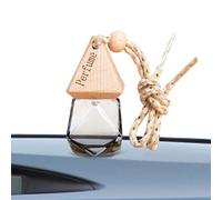 Bouteille de désodorisant pour voiture suspendue | Bouteille vide de diffuseur d'huile le d'aromathérapie de voiture,Voiture désodorisant bouteille de parfum pendentif diffus aromathérapie tri