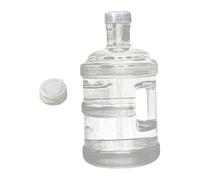 Bouteille de Distributeur d'eau, Barreau de Récipient d'eau Transparente Le Distributeur de Distribution d'eau avec Couvercle à Vis et Poignée, pour La Cuisine d'urgence du Ménage Extérieur, 7.5l