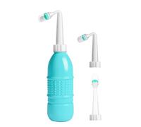 Bouteille de douche portable Genérico - Nettoyeur ergonomique pour seringues d'hygiène féminine | Bouteille de lavage féminine réutilisable pour femme Soin personnel Daily Comfort Tr