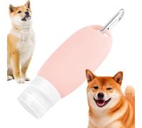 Bouteille de en silicone - Tubes compressibles anti-fuite de 90 ml | récipients rechargeables, bouteilles de remplacement de liquide sans BPA | Travels Essential For Dog Food Shampooing Lotion,