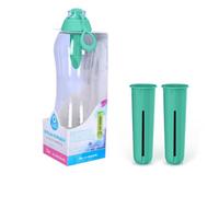 Bouteille de filtration d'eau - Dafi - Original - 500 ml - 3 filtres - Couleur menthe