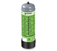 Bouteille de gaz Argon pur 110 Bar 2.2 Litres Jetable Soudage MIG KEMPER