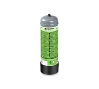 Bouteille de gaz Argon pur 110 Bar 2.2 Litres Jetable Soudage MIG TIG acier inox aluminium Connexion M10x1 KEMPER
