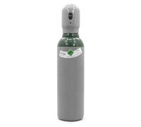 Bouteille de gaz argon remplie de 5 l | 150 bar | Argon 4.8 de haute pureté (99,998 %) | Gaz de protection pour soudage TIG / TIG / MIG - Idéal pour acier inoxydable et aluminium | Applications