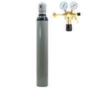 Bouteille de gaz azote Stickstoff 10 L avec régulateur de pression remplie 200 bar 2,0 m3 neuve pour climatiseurs, soudage, gonflage de pneus