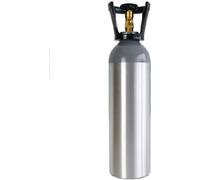 Bouteille de gaz carbonique Swan Co2 4kg de dioxyde de carbone avec bouchon de sécurité pour les fontaines à eau, les groupes frigorifiques et les distributeurs d'eau potable. Rechargeable, jusqu'à 72
