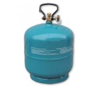 Bouteille de gaz vide remplissable Propane Butane 3kg/7.2L Camping gaz Griller BBQ Réchaud à gaz Bradas