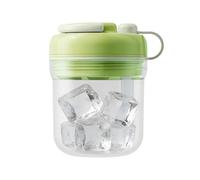 Bouteille de glace, bouteille de glace étanche, distributeur de moule de congélation, couvercle à paille à dégagement rapide, récipient portable pour salle de sport, homme, , sport, voyage