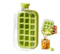 Bouteille de glace de 800 ml | Bac à glaçons avec couvercle et poubelle | Bouteille d'eau cube pour jus, vin, bourbon | Moules à glaçons multifonctionnels - Accessoires de cuisine, outils de