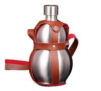 Bouteille de gourde en acier inoxydable - Flash de sports de gourde en métal de 1500 ml, bouteille d'eau de fuite à l'épreuve de transport | Bouteille en acier inoxydable de style ancien chinois,