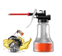 Bouteille De Graissage - ABS Cuivre PET Acier Au Carbone 350 Ml | Huileur De Pompe | Pulvérisateur De Lubrification | Bouteille D'huile À Bec Droit, Pour Atelier, Équipement Industriel, Petites Machin